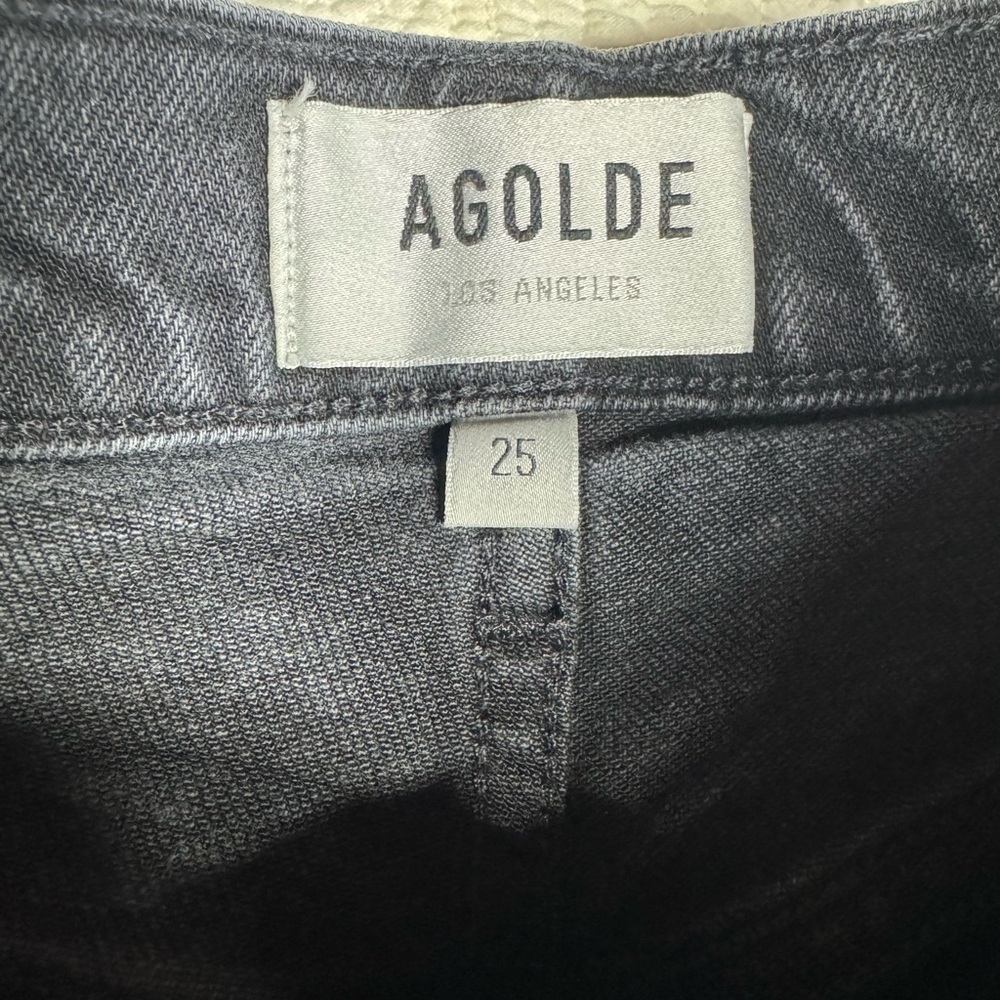 AGOLDE Riley High Rise Straight Crop - Picture 3 of 4